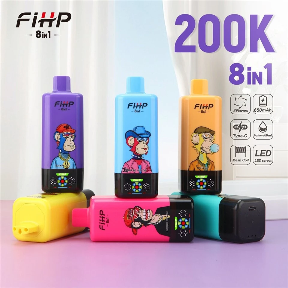 FIHP 8in1 200k Puffs Vape best
