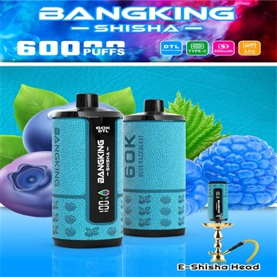 BANGKING SHISHA 60K 퍼프 Vape 맛